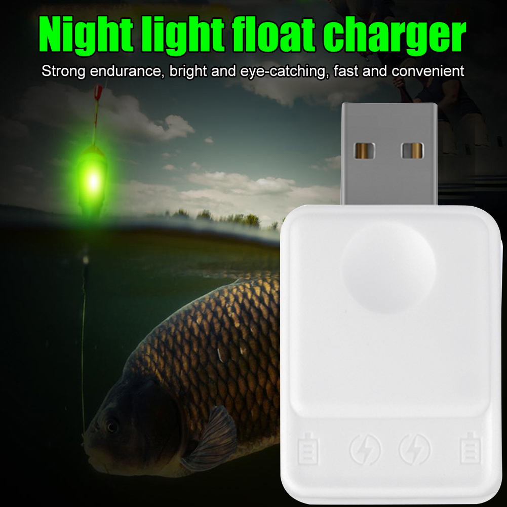 Fish Finder Charger - Светящееся USB-зарядное устройство для батареек CR425,