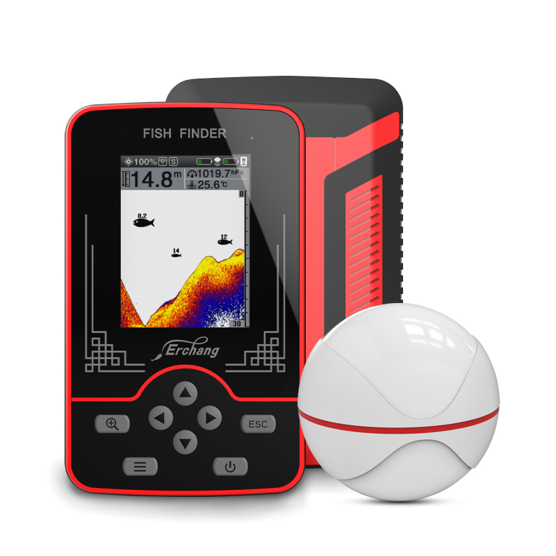 Fish Finder Gps - Erchang F13 Беспроводной эхолот Перезаряжаемый эхолот