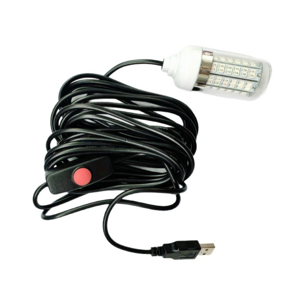 5 В подводная лампа для приман – обзор и цена Fish Finder Charger