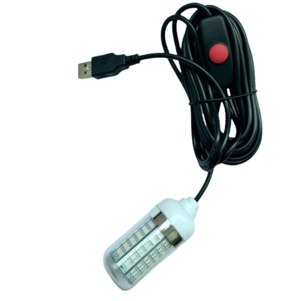 5 В подводная лампа для приман – обзор и цена Fish Finder Charger