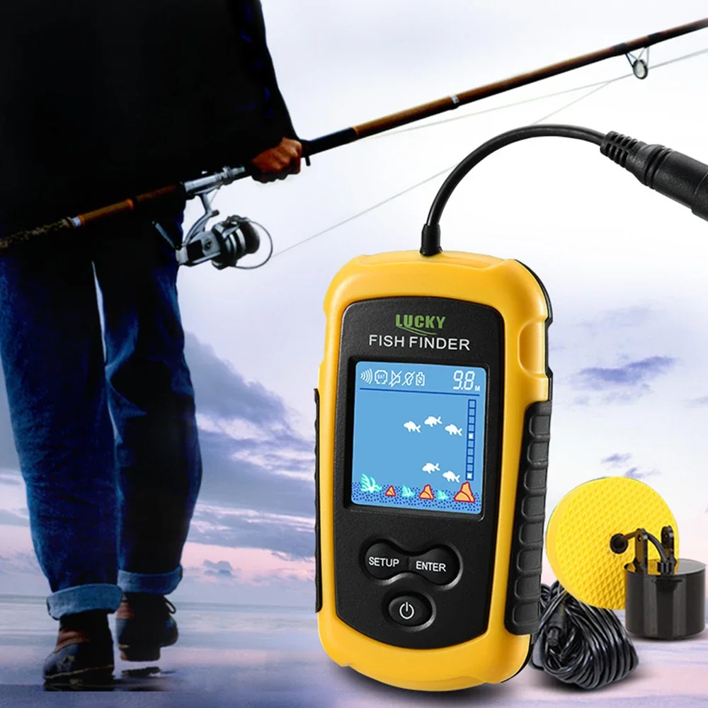 Lucky ЖК-экран с цветным экран – обзор и цена Fish Finder Portable