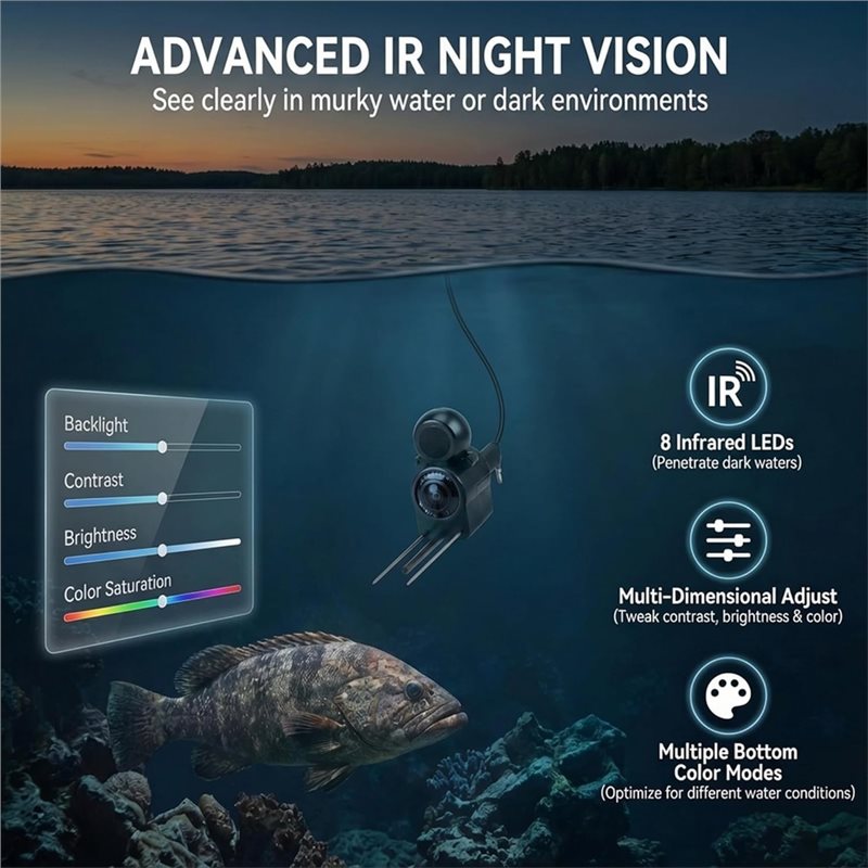 AA90-камера для подводной рыба – обзор и цена Fish Finder Portable