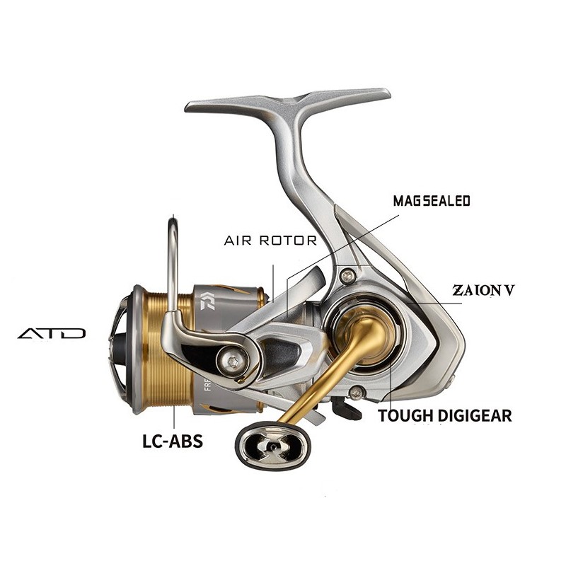 DAIWA 21 FREAMS LT Спиннингова – обзор и цена Daiwa Reel Fuego