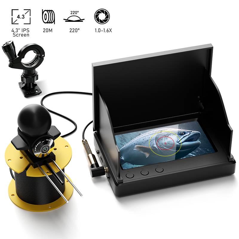 Рыболовная камера с ночным вид – обзор и цена Fishing Depth Finder